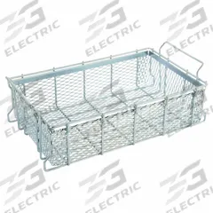MARLIN STEEL WIRE PRODUCTS Parts Washer Basket: Rectangular, Steel, Silver, 21 in Basket Lg, Zinc (MPN 00-00363275-14). Key specifications — Handle Included: Handle Included; Mesh Opening Size: 1/2 in; Stackable: Stackable; Lid Included: Lid Not Included; Brand: MARLIN STEEL WIRE PRODUCTS.