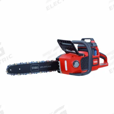 TORO Cordless Chainsaw: 16 in Bar Lg, Auto Chain Oiler, 2.5 Ah Battery Capacity - Battery-Powered Chainsaws