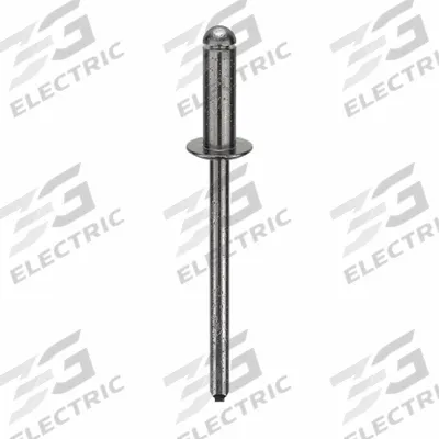 APPROVED VENDOR Blind Rivet,1.772" L,0.156" dia,PK500: Inch, 1 49/64 in Overall Lg, 15/32 in Body Lg - Domed-Head Blind Rivets