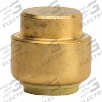 APPROVED VENDOR End Stop: 3/8 in OD Size, Push-to-Connect, Brass, Coupling (MPN LF806R). Key specifications — Brand: APPROVED VENDOR.