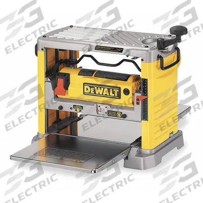 DEWALT Portable Planer: 115V, Single-Phase, 15 A, 1 hp, 12 1/2 in Max. Wd, 6 in Max. Ht - Portable Benchtop Planers