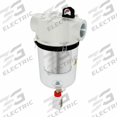 SOLBERG T-Style Medical Vacuum Filter: 0.1 micron Rating, 99.995% Efficiency - T-Style Vacuum Pump Inlet Filters