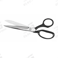 CRESCENT WISS Shears: Ambidextrous, 7 in Overall Lg, Smooth, High Carbon Steel, Sharp, Black (MPN 27N). Key specifications — attr308499: Smooth; attr308500: High Carbon Steel; attr308501: Sharp; attr308502: Black; attr308505: Ambidextrous; attr308522: General Purpose; attr324896: CRESCENT WISS.