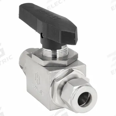 HAM-LET Manual Two-Way Ball Valve: 1/2 in, 316 Stainless Steel, Straight - Straight-Body Stainless Steel Ball Valves