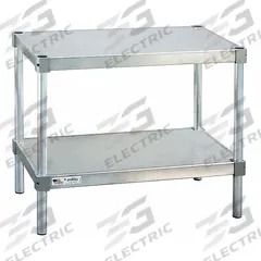 NEW AGE INDUSTRIAL Fixed Height Work Table: Fixed Ht, Aluminum, 36 in x 20 in, Aluminum (MPN 22036ES24P). Key specifications — Brand: NEW AGE INDUSTRIAL; Unit Type: Not Expandable or Modular.