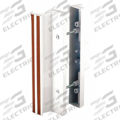 PRIME-LINE Sliding Door Lock: 1 1/2 in Lg, 1 in Wd - Recessed Handles for Sliding Doors