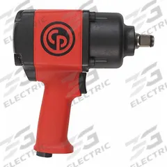 CHICAGO PNEUMATIC Air Impact Wrench: Compact, 3/4 in Drive, Pistol-Grip, Square, Std, Friction Ring (MPN CP7763). Key specifications — attr1321013: NPT; attr1321019: Compact; attr1321030: CHICAGO PNEUMATIC; attr1321012: Standard; attr1321025: Square.