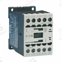 EATON IEC Magnetic Contactor: Non-Reversing, 4 Poles, 4NO Contacts, 12 A, 240V AC Coil (MPN XTCF020B00B). Key specifications — Brand: EATON; Integrated Surge Suppression: Yes.