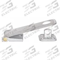 APPROVED VENDOR Hasp: Steel, 1 in Ht, 6 in Lg, 2 in Wd (MPN 1RBH1). Key specifications — Brand: APPROVED VENDOR; Material: Steel.