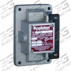 APPLETON ELECTRIC Switch Cover: Tumbler Switches (MPN EDKR22Q). Key specifications — attr206748: EDKR22Q; attr1023121: Tumbler Switches; attr1023126: Rocker Operator, 2-Pole, 20A Switch; attr1023128: Front Cover with Switch; attr211297: APPLETON ELECTRIC; attr1024199: EDS.