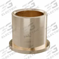 Flanged Sleeve Bearing: Bronze, SAE 841, 1 in Bore, 1 1/4 in OD, 1 1/4 in Lg, -35°F to 300°F, 3 PK (MPN FF1214-03B). Key specifications — System of Measurement: Inch; Material Grade: SAE 841; Flange Type: Flanged; Brand: OILITE.
