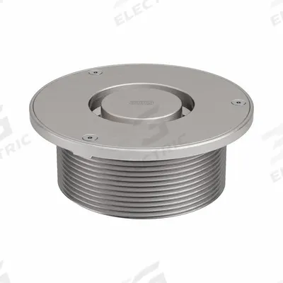 ZURN Strainer: Round, Stainless Steel, Unfinished, 6 in Overall Dia - Institutional Floor Drain Grates