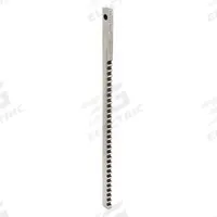 HASSAY SAVAGE CO. Keyway Broach: 22.00 mm Keyway Wd, 20 in Broach Lg, 1 1/16 in Min. Lg Of Cut (MPN 11717). Key specifications — Material - Machining: High Speed Steel; Brand: HASSAY SAVAGE CO..