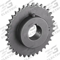 TRITAN Roller Chain Sprocket: 40, For 1/2 in Chain Pitch, 1 1/2 in Bore Dia, 34 Teeth, Steel (MPN 40BS34H X 1 1/2). Key specifications — Brand: TRITAN.