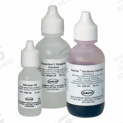 HACH Filling Solution: 50 mL Volume, Liquid, 0.1 M, Bottle, Solution, 4447226 - Additional Calibration Solutions & Standards