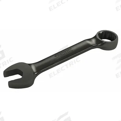 PROTO Combination Wrench: Alloy Steel, Black Oxide, 5/16 in Head Size, 3 1/2 in Overall Lg - SAE 12-Point Combination Wrenches