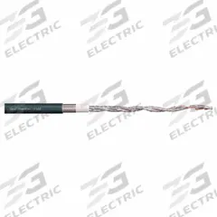 CHAINFLEX Data Cable: 24 AWG, 4 Conductors, Order by the Foot, PUR Jacket, 300 V (MPN CF112-02-04-02). Key specifications — attr1141190: Copper; attr1141193: Shielded Twisted Pair; attr1141160: 5 x OD; attr1141165: 8 x OD; attr1141168: No; attr1141174: 10 x OD; attr1141159: UV/Sunlight Resistant; attr1141182: UL Listed.