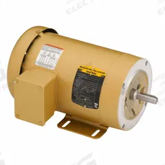 BALDOR General Purpose Motor: C-Face Mount, Totally Enclosed Fan Cooled, 2 hp, 208-230/460V AC (MPN CEM3558). Key specifications — Brand: BALDOR; Nameplate Voltage @ 60 Hz: 208-230/460V AC; Full Load Current @ 60 Hz: 5.8/2.9 A; Nameplate RPM @ 60 Hz: 1,755 RPM; Motor Enclosure: TEFC.