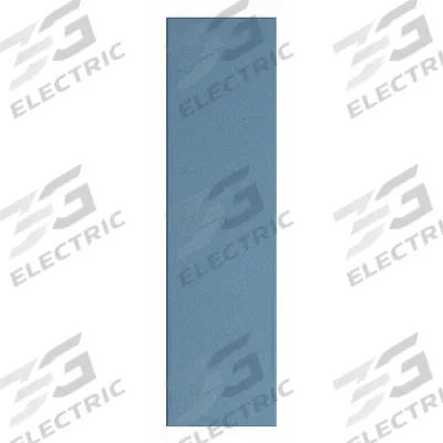 ASI GLOBAL PARTITIONS Partition Column: Plastic Polymer, Pebble, Blue, 82 in Ht, 22 in Wd - Pilasters for Bathroom Partitions