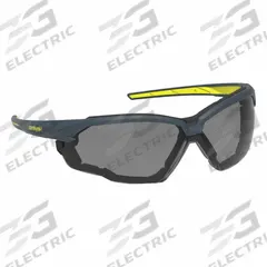HEXARMOR Safety Glasses: Anti-Fog/Hard Coat/TruShield®, Half-Frame, W1.7, Dielectric/Vented (MPN 11-32014-13). Key specifications — Welding Shade Designation: W1.7; Frame Color: Charcoal/High-Visibility Yellow; Series: NX1G; Brand: HEXARMOR.