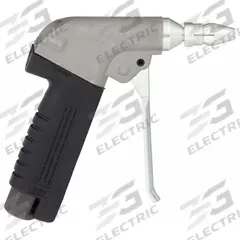 GUARDAIR Air Gun: Pistol-Grip Grip, Zinc, 3/8 in Female NPT, 1 Nozzle(s), 0 in Actual Extension Lg (MPN U74AA). Key specifications — attr1328526: Zinc; attr1328500: Adjustable Volume Nozzle; attr1328508: GUARDAIR; attr1328515: No; attr1328533: Yes.