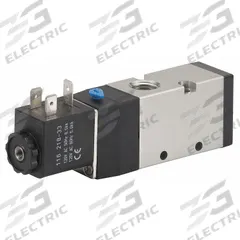ARO Solenoid Air Control Valve: MaxAir, Three-Way / Two-Position, 120V AC, 1/4 in Female NPT (MPN M252SS-120-A). Key specifications — attr1092969: Non-Locking; attr1086920: M252SS-120-A; attr1092977: Spring Return.