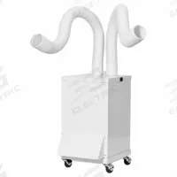 EXTRACT-ALL Air Cleaning System: 350 cfm, 4.4 ft Hose Lg (MPN S-987-2A WHITE). Key specifications — Sound Level: 68 dB; Manufacturer Part Number: S-987-2A WHITE; Brand: EXTRACT-ALL; Input Voltage (Nominal): 120V.