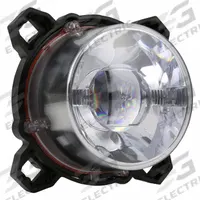 GROTE High Beam Headlamp: Headlight, LED, Non-Heated, High Beam, Recessed Mount, Round, Aluminum (MPN 84581). Key specifications — Heated: Non-Heated; Lighting Technology: LED; Beam Type: High Beam; Electrical Connection: Integrated 2-Pin DT Connector; Brand: GROTE; Mount Style: Recessed.
