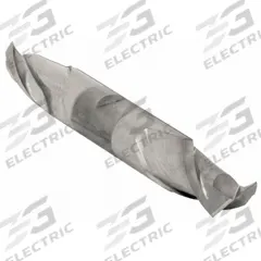 CLEVELAND Square End Mill: High Speed Steel, TiCN Coated, Double End, 2 Flute, 1/2" Mill Dia (MPN C33713)
