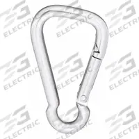LUCKY LINE PRODUCTS Interlocking Snap: 1 Snaps, 1,000 lb Working Load Limit, Solid Gate (MPN 4FCP7). Key specifications — Application Restrictions: Not For Lifting; Brand: LUCKY LINE PRODUCTS; Opening Type: Solid Gate.