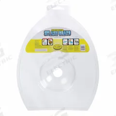 Plunger Splash Guard: Universal, Plastic, Clear, 18 in Overall Lg, 14 in Overall Wd, 3 PK (MPN PSG). Key specifications — Material: Plastic; Brand: BIG JOHN; Product Type: Plunger Splash Guard; Color: Clear; Compatible Brand: Universal; Compatible Series: Universal.