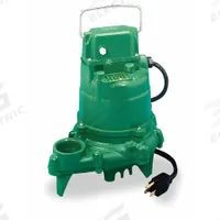 ZOELLER Submersible Sump Pump: 1/2 hp, 115V AC, Single Phase, 34 gpm Flow Rate @ 10' of Head, Vortex (MPN 53-0002). Key specifications — Impeller Material: Thermoplastic; Rated Voltage: 115V AC; Brand: ZOELLER; Switch: Not Included.