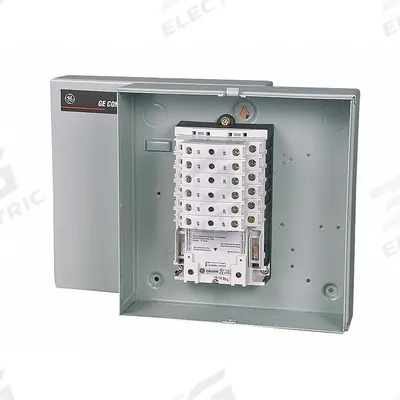 GE Lighting Magnetic Contactor: 12 Poles, 277V AC, 30 A, 2-Wire - Enclosed Electrically Held Lighting Contactors