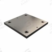 JERGENS Subplate: Ball Lock, Square, Steel, 16 in W x 16 in L x 1.125 in H, 81 lb Wt, 49101. Key specifications — Product Type: Subplate; Brand: JERGENS; Installed Components: Bored Holes for Sine Fixture Keys.