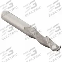 CLEVELAND Ball End Mill: Carbide, 2 Flute, 1/4" Mill Dia, 1-1/2" LOC, 6" OAL (MPN C60939)