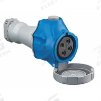 HUBBELL Pin and Sleeve Connector: Blue, 250V AC, Three Phase, 30 A, 3 Pole, 4 Wire, IEC Grounding (MPN HBLS430C9W). Key specifications — Brand: HUBBELL.