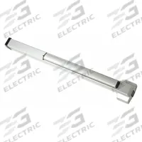 VON DUPRIN Exit Device: 4 ft Max Door Wd, Aluminum (MPN 22NL-OP-4-SP28). Key specifications — Product Type: Exit Device; Brand: VON DUPRIN; Exit Device Type: Rim; Outside Trim Type: Night Latch; Exit Bar Style: Touchbar; ADA Compliant: Yes.