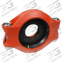 GRUVLOK Clamp Coupling: Bolted, 8 in x 6 in, Ductile Iron, NBR Seal, 500 psi, 14 in Overall Lg (MPN 0390009108). Key specifications — Brand: GRUVLOK; Maximum Operating Pressure: 500 psi; Fitting Pipe Size: 8 in x 6 in.
