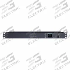 CYBER POWER Power Distribution Unit: Single-Phase, 10 Outlets, (10) NEMA 5-20R, Metered, 1 RU (MPN PDU24002). Key specifications — Plug Type: NEMA L5-20P; Brand: CYBER POWER; Phase: Single-Phase; Receptacle Type: (10) NEMA 5-20R; Mounting Location: Vertical Rack; Facing: Rear.