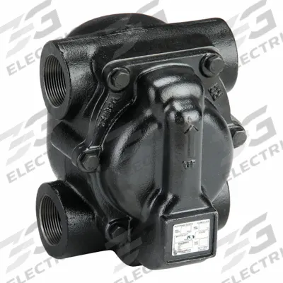 BELL & GOSSETT Steam Trap: Cast Iron, 1 1/2 in FNPT, 5,300 lb/hr, 175 psig Max., 406°F Max. - Cast Iron H-Pattern Float & Thermostatic Steam Traps