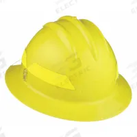 BULLARD Wildland Fire Helmet: Lime, Full Brim, Chin Strap, 6-Point Sure-Lock(R) Ratchet (MPN FHLYR). Key specifications — Color: Lime; Chin Strap: Yes; Brand: BULLARD; Style: Full Brim; Suspension: 6-Point Sure-Lock(R) Ratchet.
