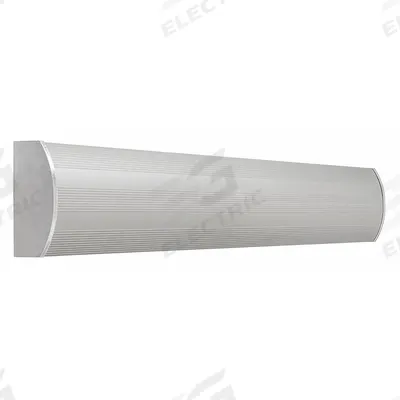 COLUMBIA LIGHTING Surface Mount Fixture: 4 ft Lg, 3,261 lm, 4000K, 43 W, 120/277V AC - LED Wall-Mounted Lights