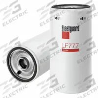 FLEETGUARD Automotive Oil Filter: B7577, LF777, 1 3/8"-16 UNS-2B Thread Size, 12 3/8 in Overall Ht. Key specifications — Baldwin Interchange: B7577; FleetGuard Interchange: LF777; Brand: FLEETGUARD; Compatible Vehicle Make: ABG.