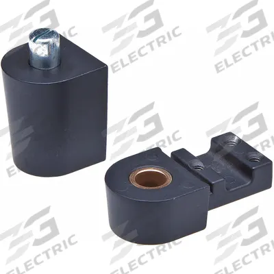 KABA ILCO Pivot Hinge: Aluminum, 2 3/8 in Leaf Ht - Half Surface-Mount Pivot Hinges
