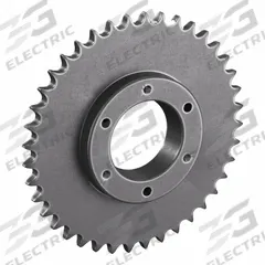 TSUBAKI Sprocket: For 40 Chain, 40 Teeth, 6.373 in Pitch Dia, 6.65 in Outside Dia, Steel (MPN 40SDS40). Key specifications — Brand: TSUBAKI; Required Bushing Series: SDS.