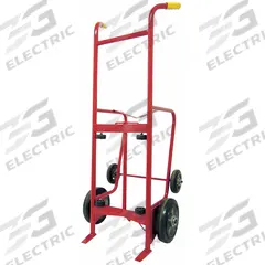 DAYTON Drum Hand Truck: For 55 gal Cntnr Cap, For Steel Container Material, 1,000 lb Load Capacity (MPN 34D644). Key specifications — Overall HxWxD: 56-1/2 in x 24 in x 21-1/2 in; Wheel Type/Material: Tread on Core Rubber; For Container Material: Steel; Brand: DAYTON.