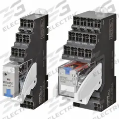 OMRON Relay Sockets and Hardware: 10 A Rating, 5 Pins (MPN P2RF-05-PU). Key specifications — Brand: OMRON.