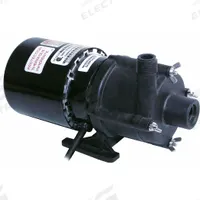 LITTLE GIANT Centrifugal Pump: Glass-Filled Polyphenylene Sulfide, 1/25 hp Horsepower, Single Phase (MPN 581614). Key specifications — Nameplate Voltage: 230V AC; Impeller Material: Glass-Filled Polyphenylene Sulfide; Brand: LITTLE GIANT.