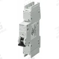 SIEMENS Miniature Circuit Breaker: 40 A Amps, 60V DC, 14 kA, Screw Clamp, 5SJ4, 240V AC, AC/DC (MPN 5SJ41407HG41). Key specifications — Brand: SIEMENS; DC Voltage Rating: 60V DC; Max. AIR Rating: 14 kA; Terminal Connection: Screw Clamp; AC Voltage Rating: 240V AC.