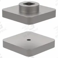 DE-STA-CO Array Tool Plate: MM-T-01, 1.97 in L x 1.97 in Wd. x 0.63 in Ht., ISO 50. Key specifications — attr977790: Tools and Hardware; attr977779: Aluminum; attr977784: TE-25xxx; attr977795: MM-T-01; attr977786: MM-15; attr977789: ISO 50; attr950663: DE-STA-CO.